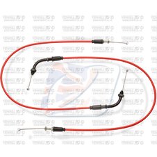 Lanko plynu Venhill H02-4-104-RD s nízkym trením červené