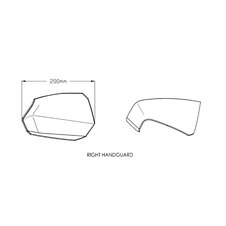 Chrániče páčiek PUIG MAXISCOOTER 3488H dymové