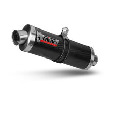 Koncovka výfuku MIVV OVAL K.015.LE Karbón VEĽKÝ