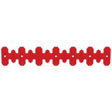 Ochrana výfukového potrubia POLISPORT ARMADILLO 8483800004 dlhé červené