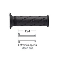 Rukoväte DOMINO Suzuki Style 184161220 čierna 124 mm vľavo / 123 mm vpravo