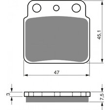 Brzdové obloženie GOLDFREN 092 AD