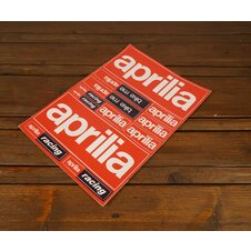Set nálepiek A3 - Aprilia 1
