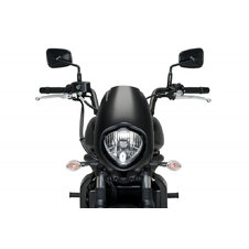 Plexi štít PUIG ANARCHY 21093J matná čierna