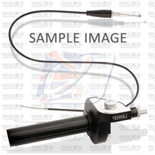 Plynová rukoväť(rýchlopal)600A Venhill C05-4-006/9-BK vrátane lanka čierna