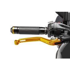 Páčka brzdy bez adaptéra PUIG 170OP dlhé zlato/strieborná