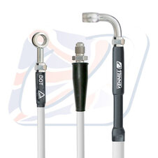 Hadica zadnej brzdy Venhill K02-2-030/P-WT biela