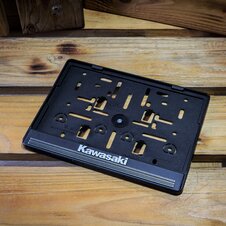 Podložka ŠPZ - Kawasaki - biela