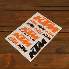 Set nálepiek A4 - KTM 3