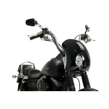 Plexi štít CUSTOMACCES BURNOUT CUP006N čierna