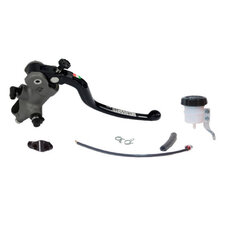 Radial brake master cylinder ACCOSSATO KITA 3 19x18 with fixed lever + mirror holder