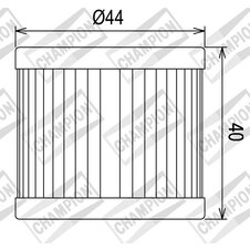 Olejový filter CHAMPION COF031 100609065