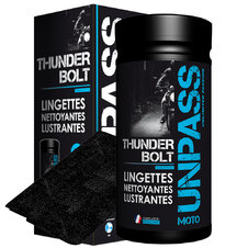 UNPASS čistiace utierky THUNDERBOLT / 80 ks + mikrovlákno