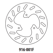Brzdový kotúč GOLDFREN 916-001F predné 190 mm