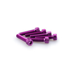Skrutky PUIG ANODIZED 0500L fialová M8 x 35 mm (6ks)