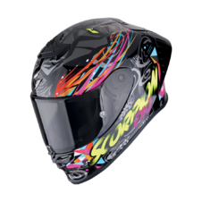 Scorpion prilba EXO-R1 EVO II AIR - Savage / Black-Blue-Pink