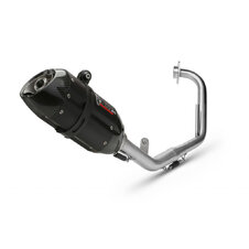 Výfuk kompletný 1x1 MIVV SUONO Y.030.L9 čierna oceľ