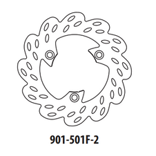 Brzdový kotúč GOLDFREN 901-501F-2 predné 220 mm