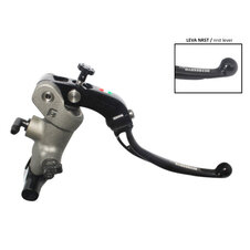 Radial brake master cylinder ACCOSSATO 19 x 20 with folding lever,black