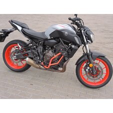 RDmoto padací rám - Yamaha MT07 červený SL01 /CF79R