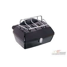 Vrchný kufor na motorku CUSTOMACCES TRAVEL MT0001N čierna