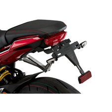 Nastaviteľný držiak ŠPZ PUIG 20565N čierna