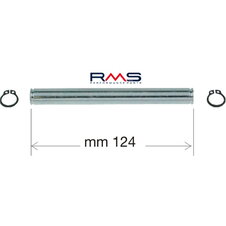 Súprava pružiny a čapu centrálneho stojana RMS 121619190