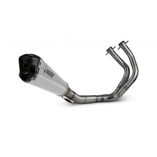 Výfuk kompletný 2x1 MIVV DELTA RACE K.044.LDRX Oceľ/karbónová koncovka