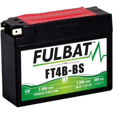 Bezúdržbový motocyklový akumulátor FULBAT FT4B-BS (YT4B-BS)