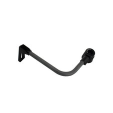 Lever guard ACCOSSATO with black hose and joint left, carbon