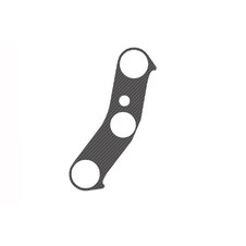 Ochranné nálepky na "okuliare" PUIG X-TREME 1554C karbónový vzhľad