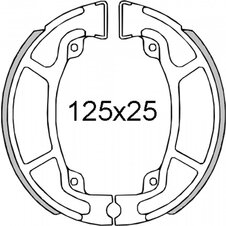 Brzdové čeľuste RMS 225120471