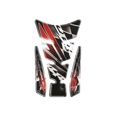 Tank pad PUIG WINGS 4784P strieborná s bočnou časťou