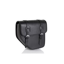 Kožená sedlová brašňa CUSTOMACCES IBIZA AP0013N čierna