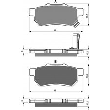 Brzdové obloženie GOLDFREN 341 K5