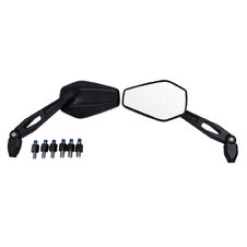 Zpätné zrkadlo RMS 122772280 Pár čierna