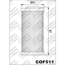 Olejový filter CHAMPION COF511 100609785