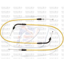 lanká plynu -pár Venhill H02-4-100-YE s nízkym trením žltá