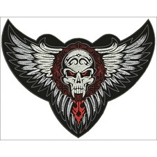 Nášivka krídla s ozdobou