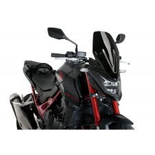 Plexi na motorku PUIG NEW. GEN TOURING 21480N čierna