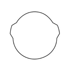 Tesnenie pod veko spojky WINDEROSA CCG 817928 vonkajšia strana