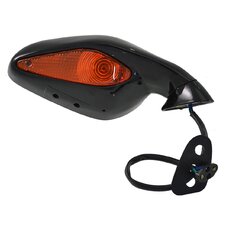 Zpätné zrkadlo RMS 122761920 ľavý čierna