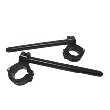 Adjustable clip-ons ACCOSSATO inclination from 6Â° to 10Â° without inner ring, black