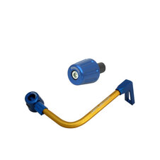 Lever guard ACCOSSATO with gold hose and joint right, aluminium