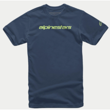 Alpinestars - tričko LINEAR WORDMARK 2.0 / blue-lime