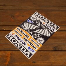 Set nálepiek A4 - Honda 6