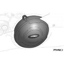 Ochranné kryty motora PUIG 21258N čierna zahrnuje pravý, ľavý kryt a kryt alternátora