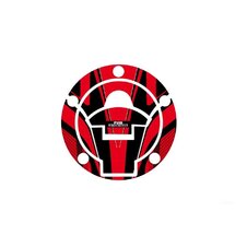 Ochranné nálepky na viečko nádrže PUIG RADIKAL 8281R červené