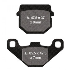 Brzdové obloženie EBC SFA083HH