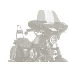 Plexi na motorku CUSTOMACCES BATWING EH0009W priehľadná